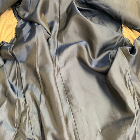 ERMENEGILDO ZEGNA Size 42 Regular Navy Blue Stripe Wool Notch Lapel Suit - Picture 14 of 16